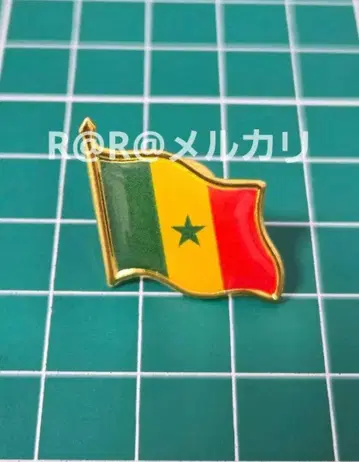 만박 세네갈관 핀 배지 세네갈 파빌리온