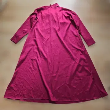 VERMAIL 퍼플 핑크 백 보타이 롱 원피스 미라인 새상품급