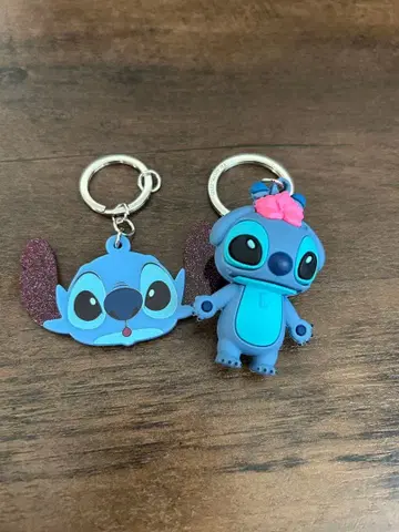 스티치 키링 2개 세트