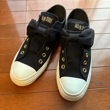 컨버스 리본 스니커즈 25cm