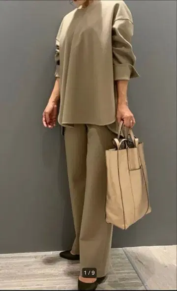 띠어리 럭스 stage 니트 풀오버 새상품급