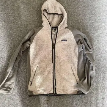 patagonia 플리스 자켓 남성용 M 그레이/화이트
