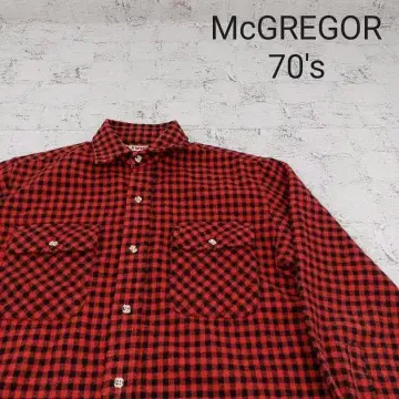 McGREGOR 맥레거 70년대 긴팔 울 셔츠