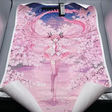 4장 세트 벚꽃 미쿠 포스터 세트