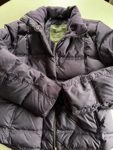 Eddie Bauer 다운 자켓 퍼플 페티트 S