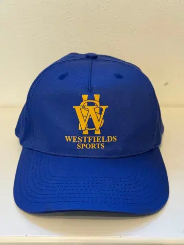 WESTFIELDS SPORTS 트래커 캡 파란색 구제 의류 빈티지