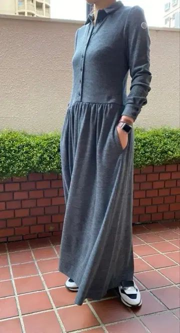 하자품 [ 택 포함 미사용 새상품 ] 보더스 앳 발코니 셔츠 원피스 36