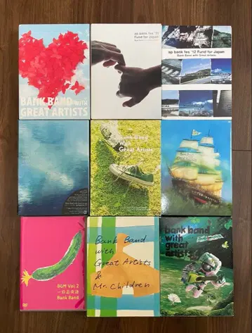 ap bank fes +Bank Band DVD 9개 세트