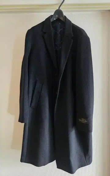 tk. 다케오 키쿠치 블랙 체스터 코트 L 사이즈