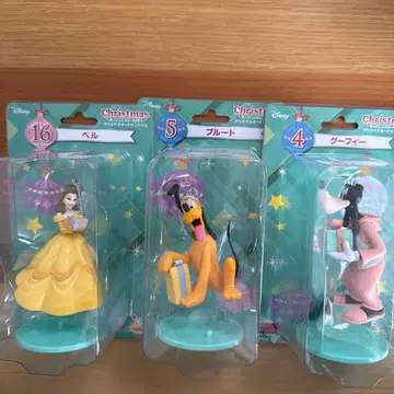 디즈니 크리스마스 오너먼트 피규어 세트
