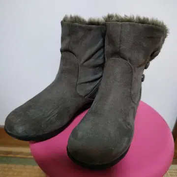 여성용 부츠 하크 퍼 포함