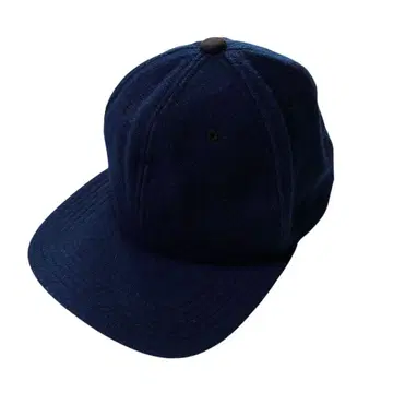 BLUE BLUE 인디고 펠트 캡 네이비 나염  6 패널