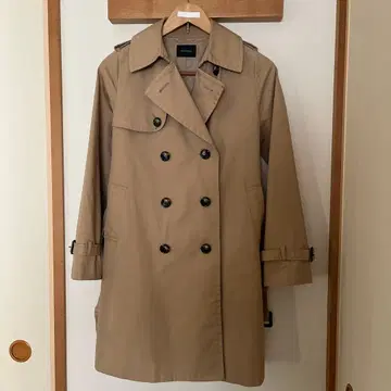 Doux archives 베이지 트렌치코트