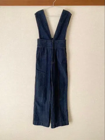 [ MACPHEE ] 코튼 데님 2way 콤비네존