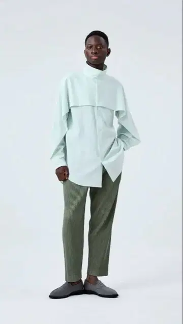 옴므 플리세 이세이 미야케 셔츠