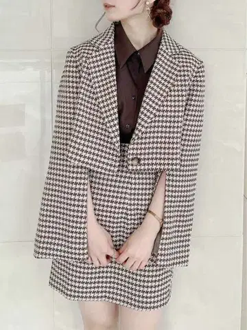 dazzlin 셋업 브라운