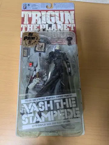 [ 미개봉 새상품 ] 트라이건 바슈 더 스탬피드 리페인트 피규어