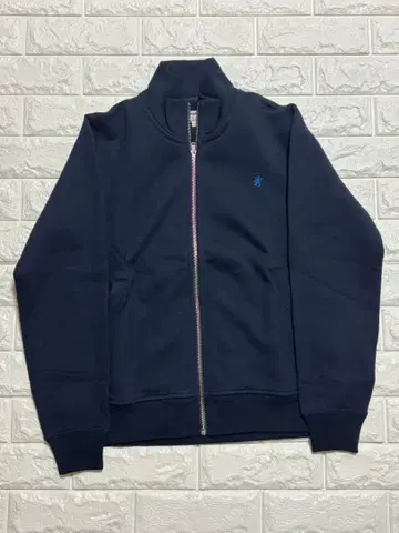 짐플렉스 네이비 풀 집업 스탠드 카라 자켓