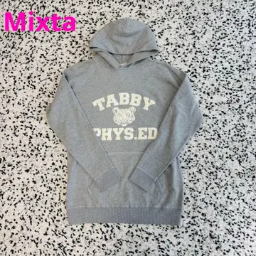 미크스타 mixta 맨투맨 후드티 그레이 여성용