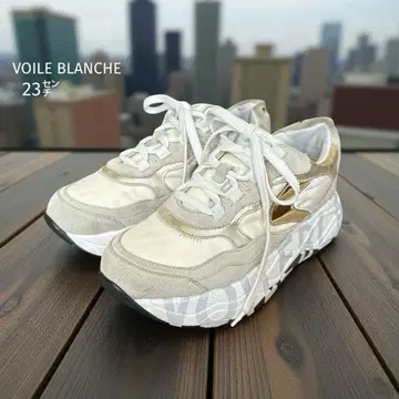 VOILE BLANCHE 스니커즈 ( 23cm ) 보일 블랑 통굽