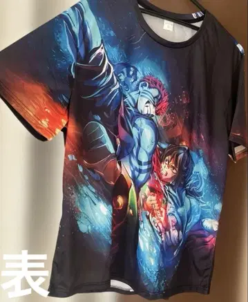 귀멸의 칼날 풀컬러 프린트 T셔츠 XL