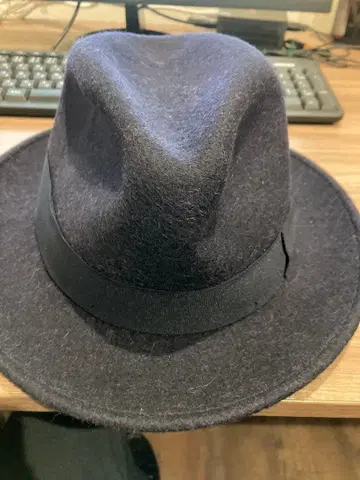 PAPAS + BIGALLI 비갈리 울 다크 네이비 펠트 햇