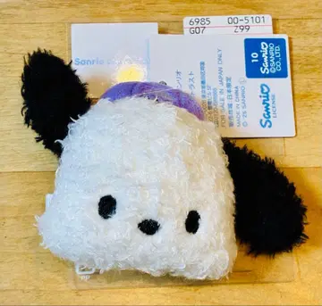 헤어 클립 포차코 산리오 멀티 클립 페이스 클립 봉제 인형