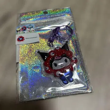 새상품 오사카 만박 쿠로미 통통 입체 키링 먀쿠먀쿠