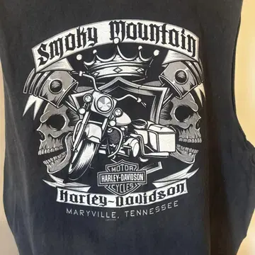Harley-Davidson 탱크탑 블랙