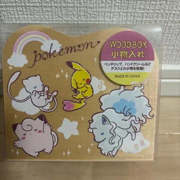 포켓몬 woodbox 우드 박스 소품함