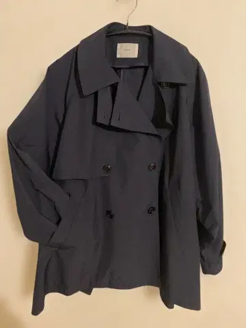 IENA PE 포플린 오버 숏코트