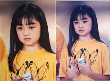 아다치 유미 브로마이드 2장 세트