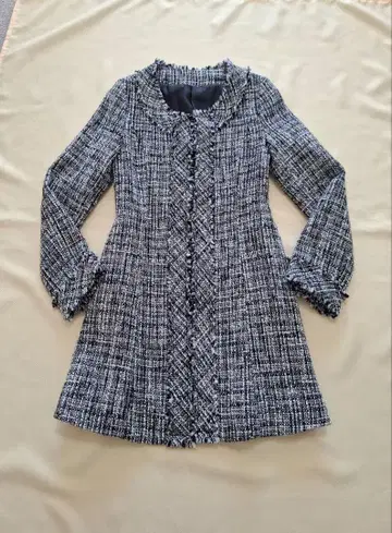 b.r.u.s.h. 러쉬 롱 트위드 자켓 코트 M