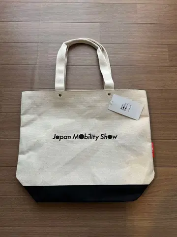 [ 미사용 새상품 ] 재팬 모빌리티 쇼 2025 토트백 블랙