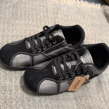 BOBSON 블랙 그레이 스니커즈