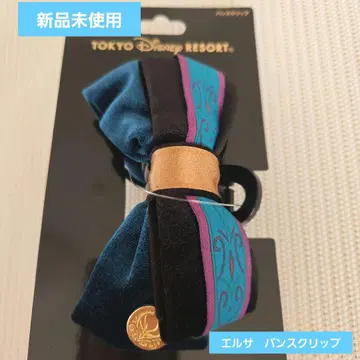 미사용 새상품 디즈니씨 판타지 스프링스 바나나 클립 엘사