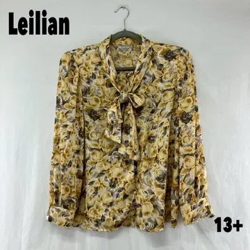 W0748T Leilian 보타이 블라우스