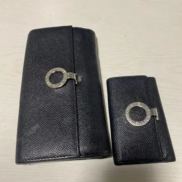 불가리 장지갑 키케이스 세트