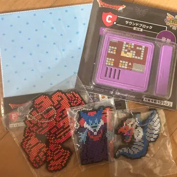 복권 드래곤 퀘스트 복권 가게 C상 사운드 블록 여관 기타 5점