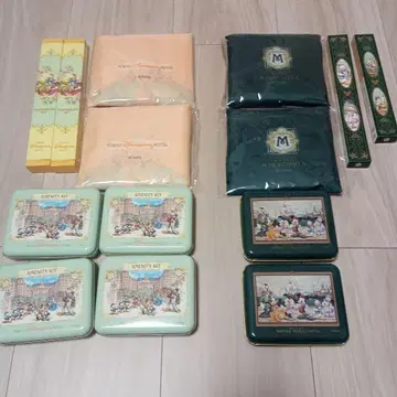 도쿄 디즈니랜드 호텔 어메니티 키트 4개 세트