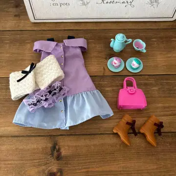 리카짱 드레스 #Licca #카페타임 의류 ] 옷 갈아입기 의류