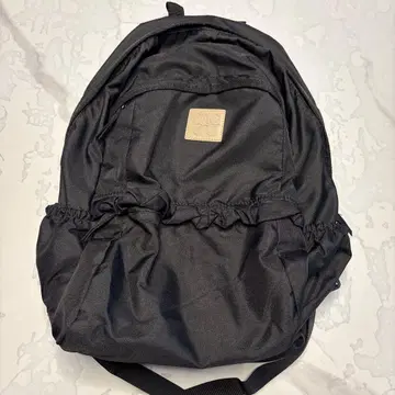 mellowneon 메로우네온 프릴 백팩 블랙 113