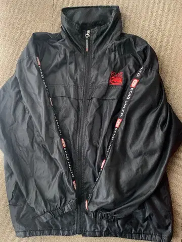 ECKO UNLTD.co 아오이 산업 후드 부착 나일론 자켓 블랙