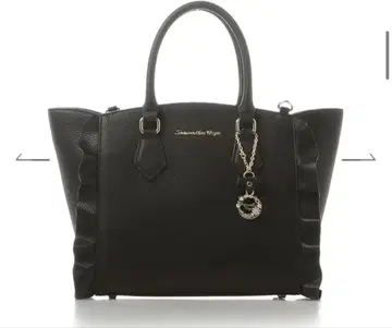 Samantha Vega 사만사베가 플러터 스몰 백 블랙