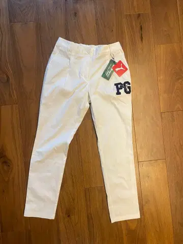 Puma 여성용 골프 팬츠 화이트 EXS 스트레치