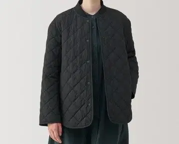 MUJI 무인양품 워셔블 솜 퀼팅 자켓