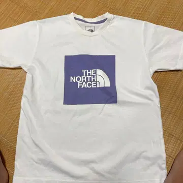 THE NORTH FACE 화이트/퍼플 T셔츠