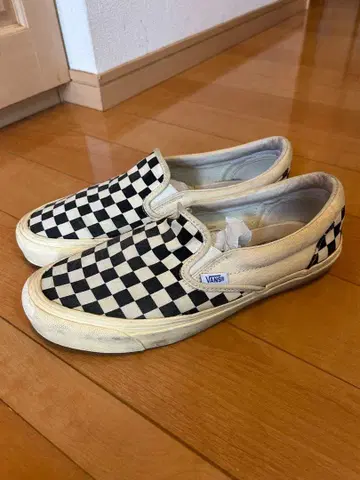 VANS VAULT OG 체커보드 슬립온 27.5cm 중고품