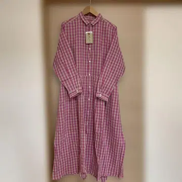 새상품 이치앤티크스 깅엄 드레스 원피스 겉옷