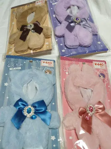 캔두 옷 봉제 인형용 인형옷 4종 세트